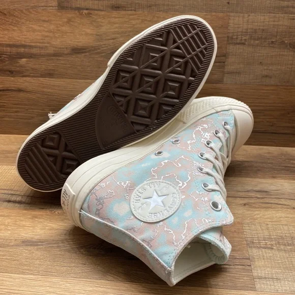 PLATFORM CONVERSE CTAS LIFT HIGH TOP BRAND NEW - Picture 6 of 8